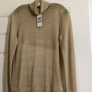 Michael Kors size L cowl neck sweater